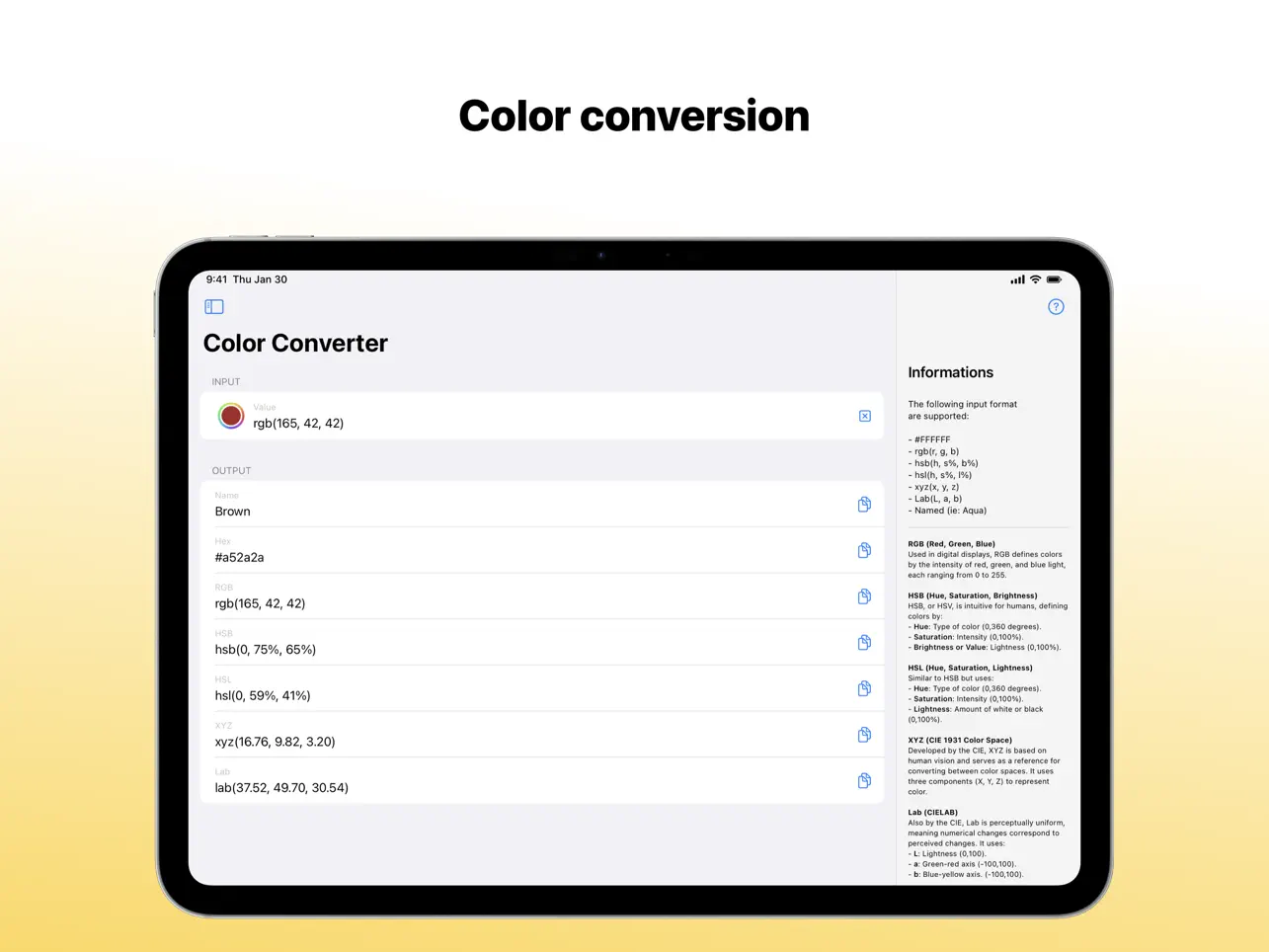 #4. Developer Tools - Tooly (iOS) Av: Basile Cornet