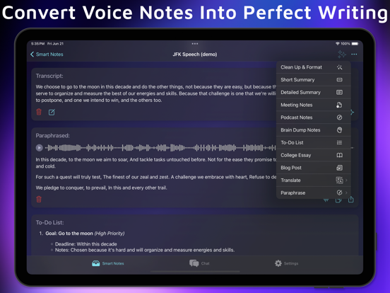 Auri AI Keyboard & Assistant iPad screenshot 4 - Productivity app