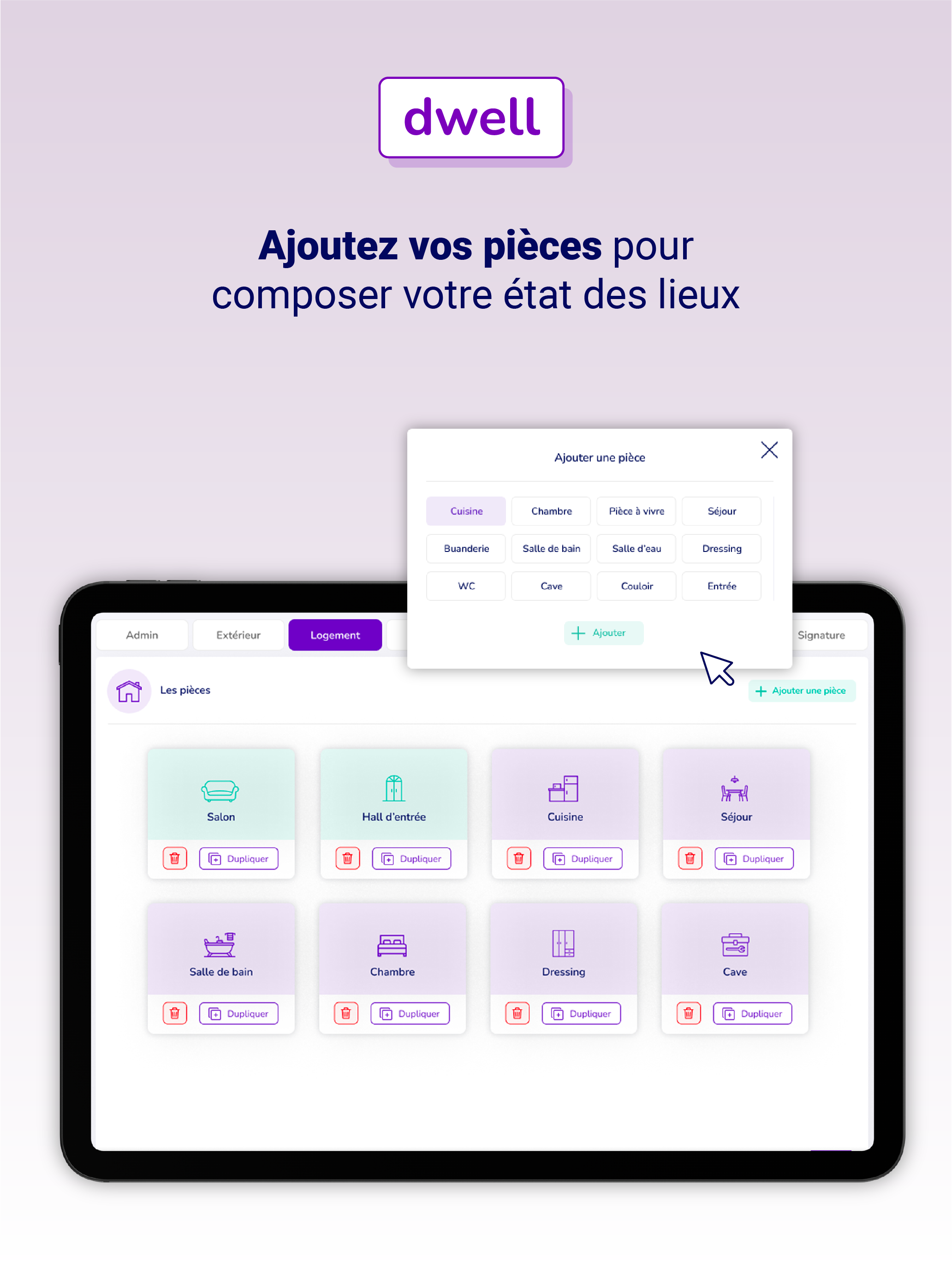 dwell - États des lieux