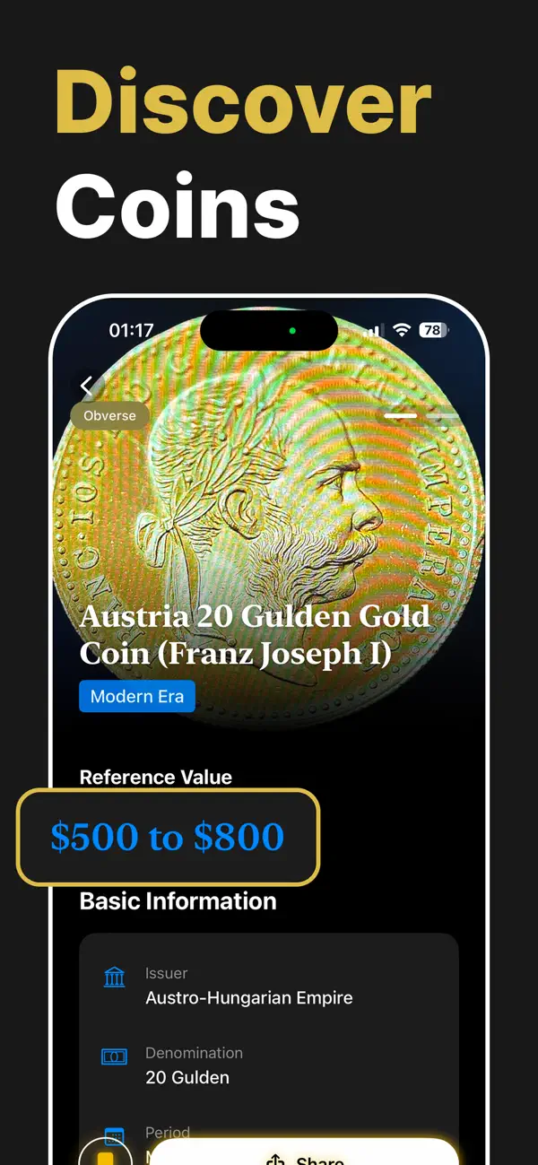Screenshot #3 pour Coin Scanner Value Identifier·