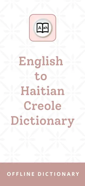 Haitian Creole Dictionary screenshot 1