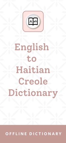 Haitian Creole Dictionary screenshot