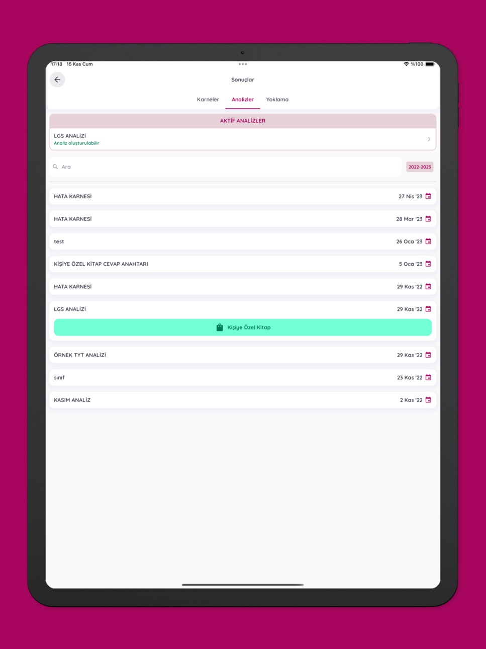 iPad screenshot
