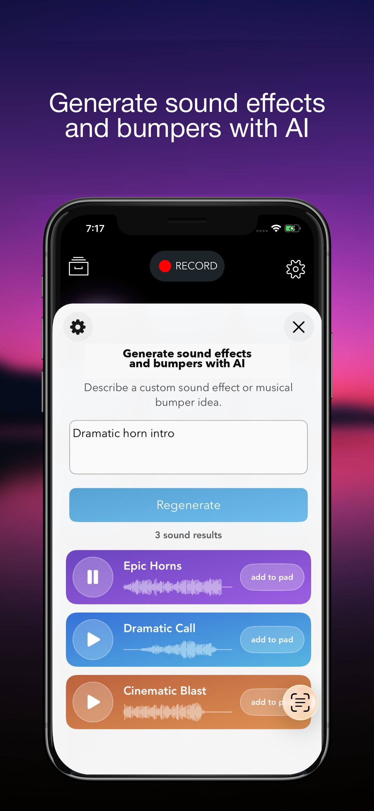 Backpack Studio Soundboard screenshot 9