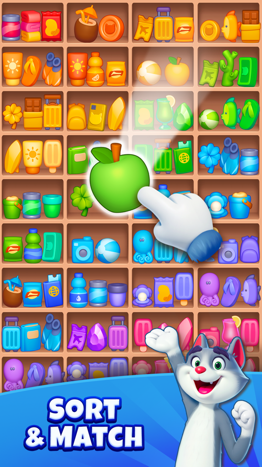 #1. Travel Sort: Match Puzzle (iOS) Podle: Super Banana