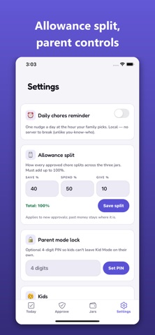 ChoreJar: Chores & Allowance Screenshot 4 of 4