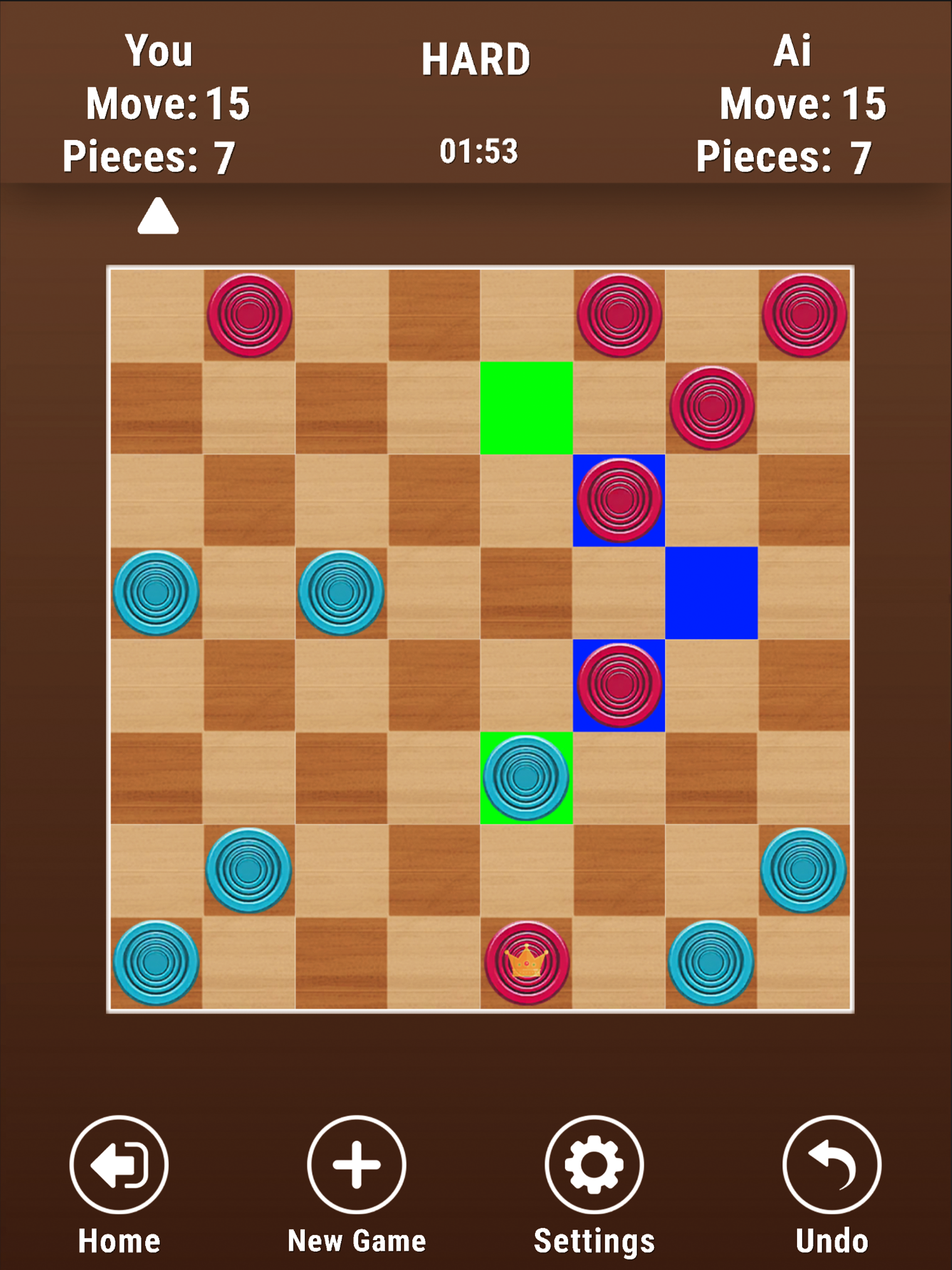 Checkers - Classic Board Game screenshot 12