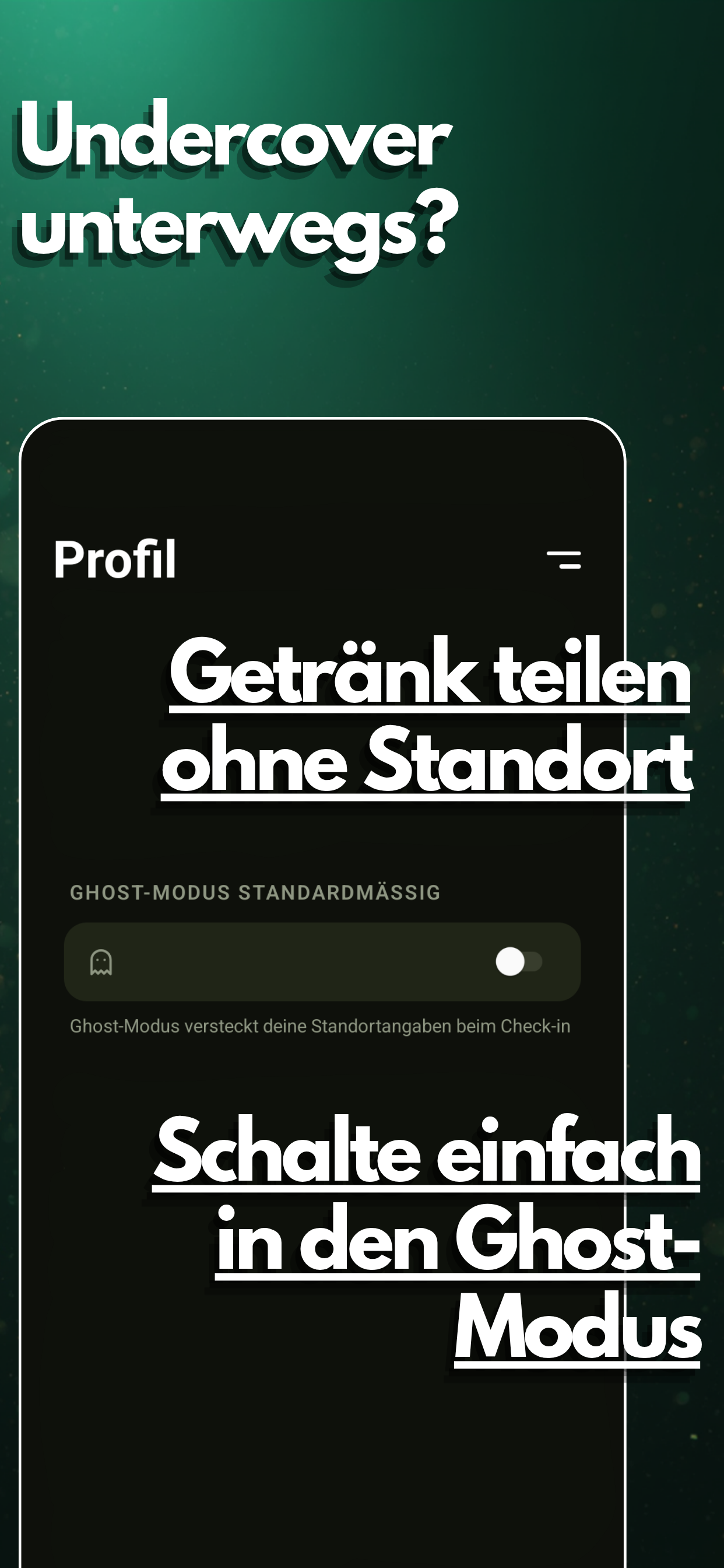 GlassUp · Drink Tracker