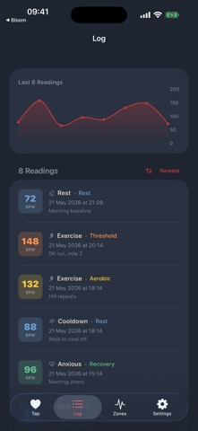Pulse Tap BPM iPhone screenshot