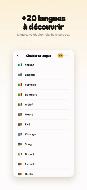 Jossmo - Langues africaines screenshot 2 of 5