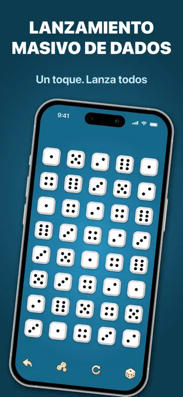 Dice Roller-Simulador de Dados screenshot 2 of 6