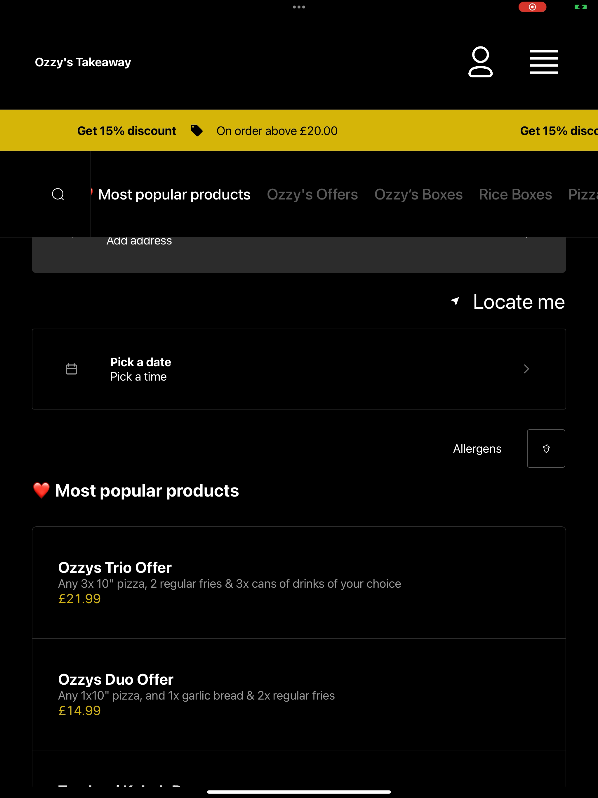 Ozzy's Takeaway UK