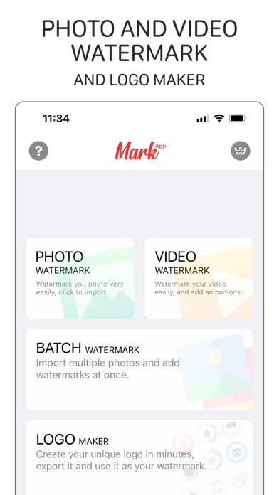Watermark Photo & Video Screenshot