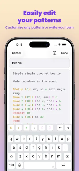 Crochet Karaoke: Pattern Guide screenshot 4