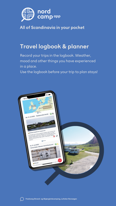 nordcamp Camp & Travel guide Screenshot