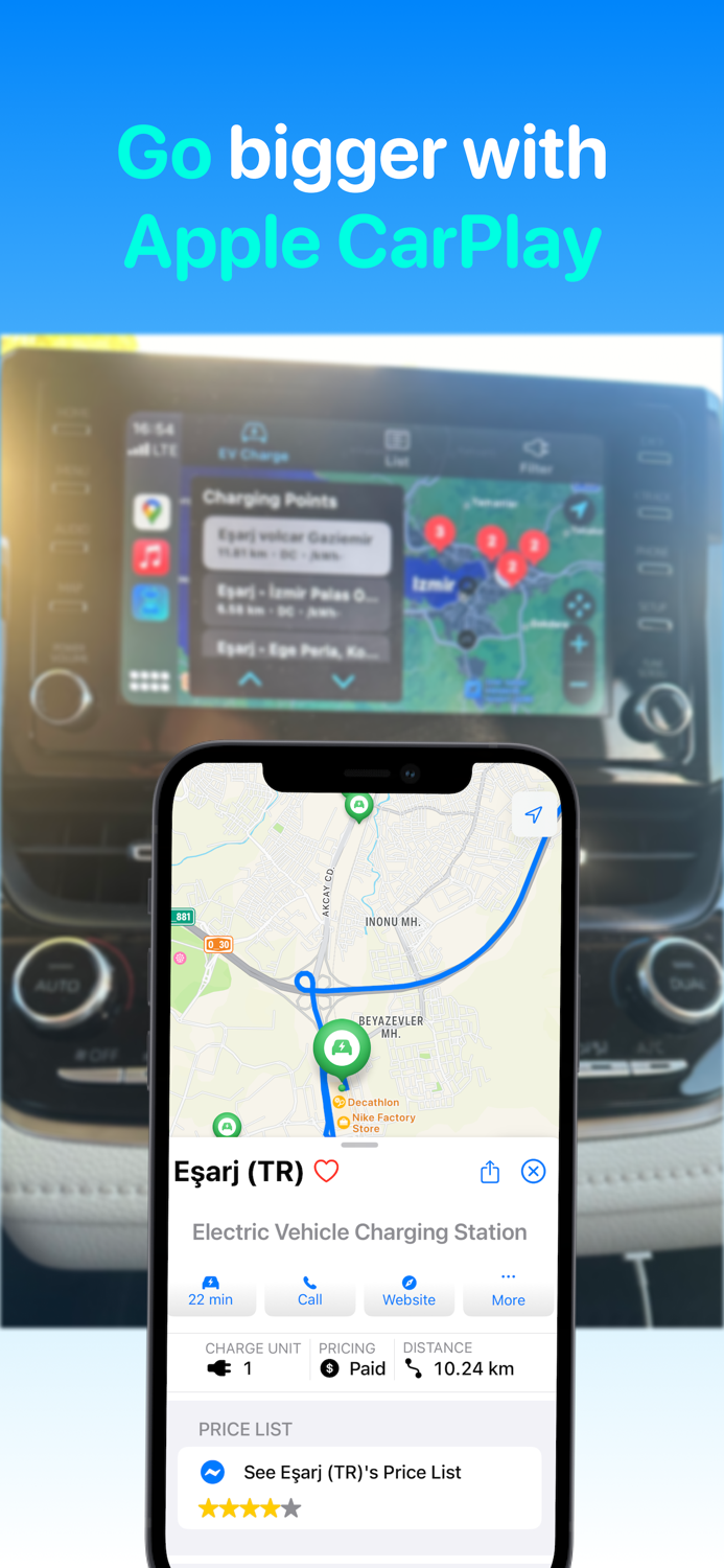 EV Charge Stations Map