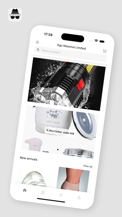 Agu Massive Store App Screenshot