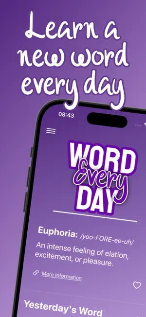 Word Every Day: App + Widgets screenshot 1