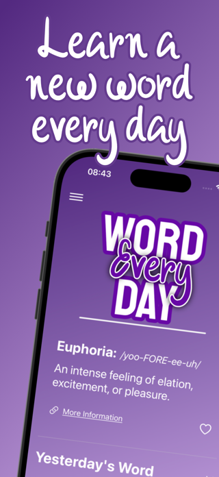 Word Every Day: App + Widgets Screenshot 1 of 3
