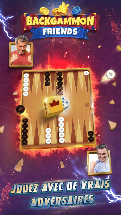 Screenshot #1 pour Backgammon Friends Online