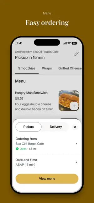 Sea Cliff Bagel Cafe screenshot 3