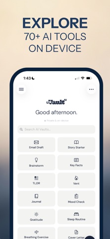 Vault AI: Local AI Assistant Screenshot 2 of 4