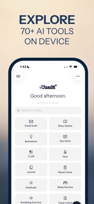 Vault AI: Local AI Assistant screenshot 2