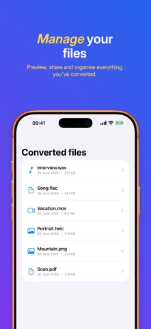 Converto: File Converter iPhone screenshot