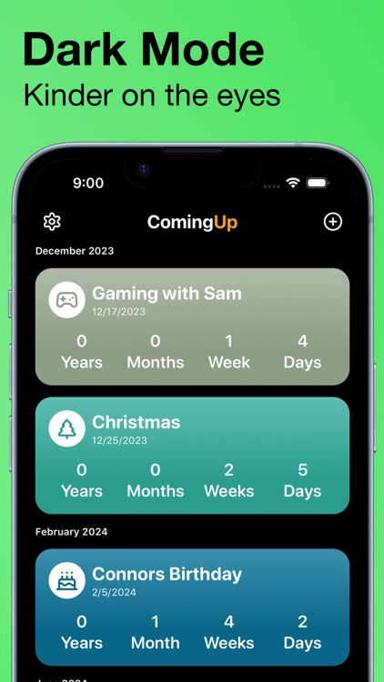 ComingUp: Countdown & Widgets screenshot-4