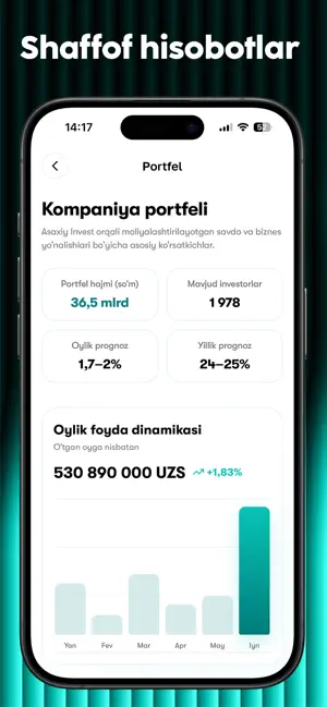 Asaxiy Invest screenshot 3