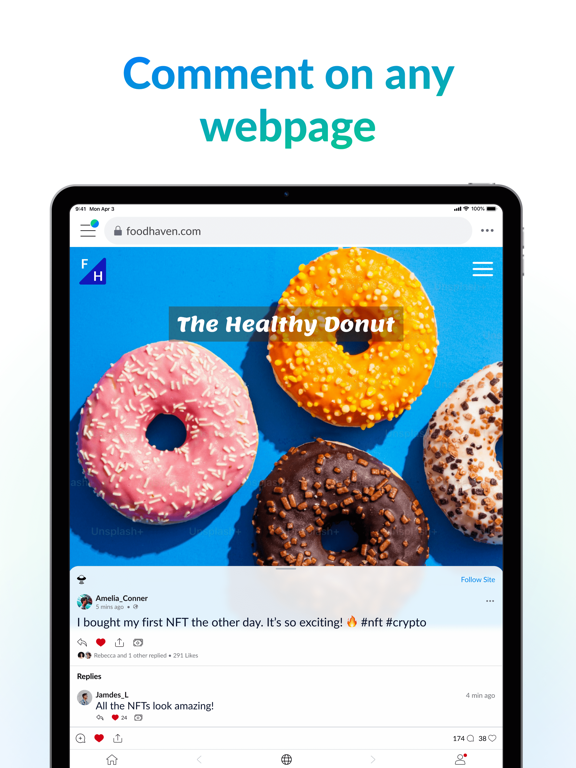 Hvr iPad screenshot 3 - Social Networking app