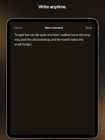 Storyie - AI Journal & Diary iPad screenshot