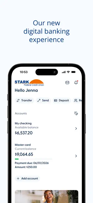 Stark FCU Mobile Banking screenshot 1