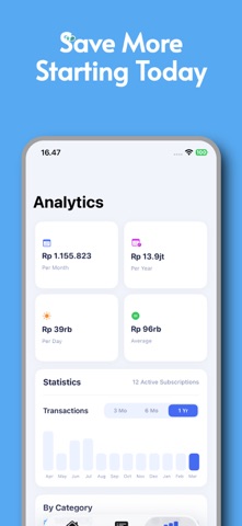 Subtrackers screenshot