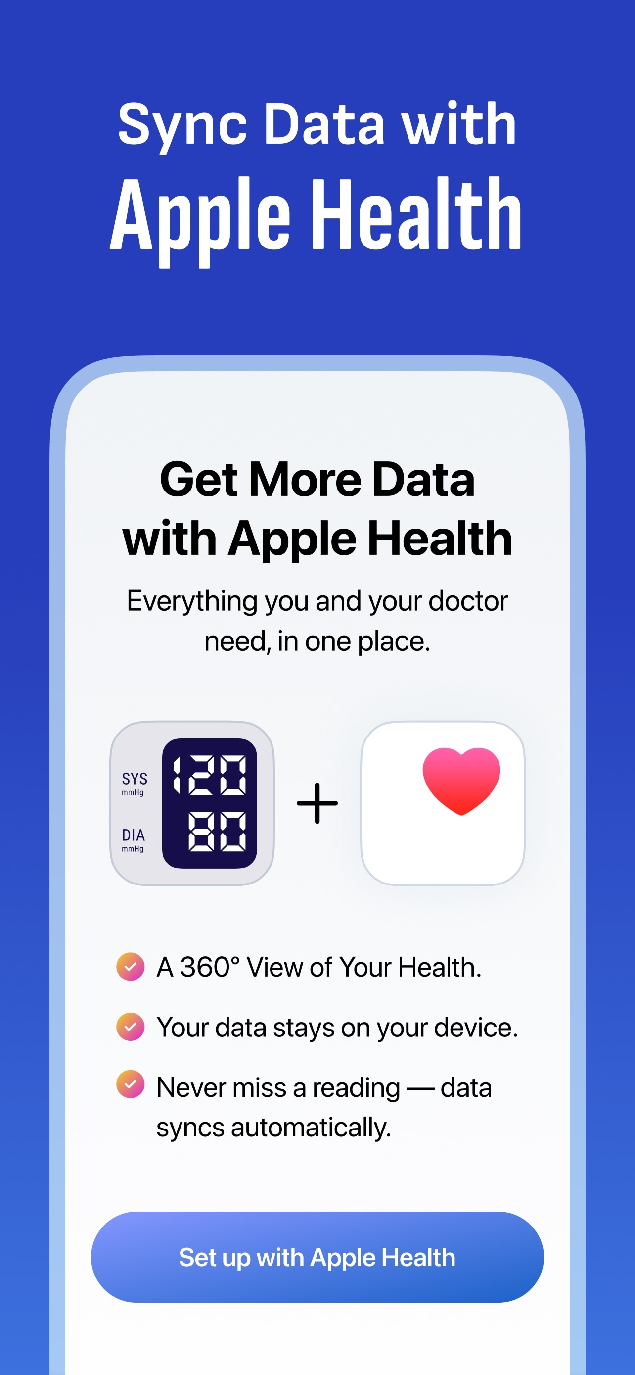 Blood Pressure Monitor Log