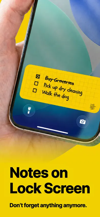 LockScreenNotes screenshot 1