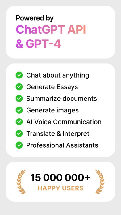 AI Chat - Instant Chatbot Screenshot 1 - AppWisp.com AI Chat - Instant Chatbot Screenshot 1 - AppWisp.com