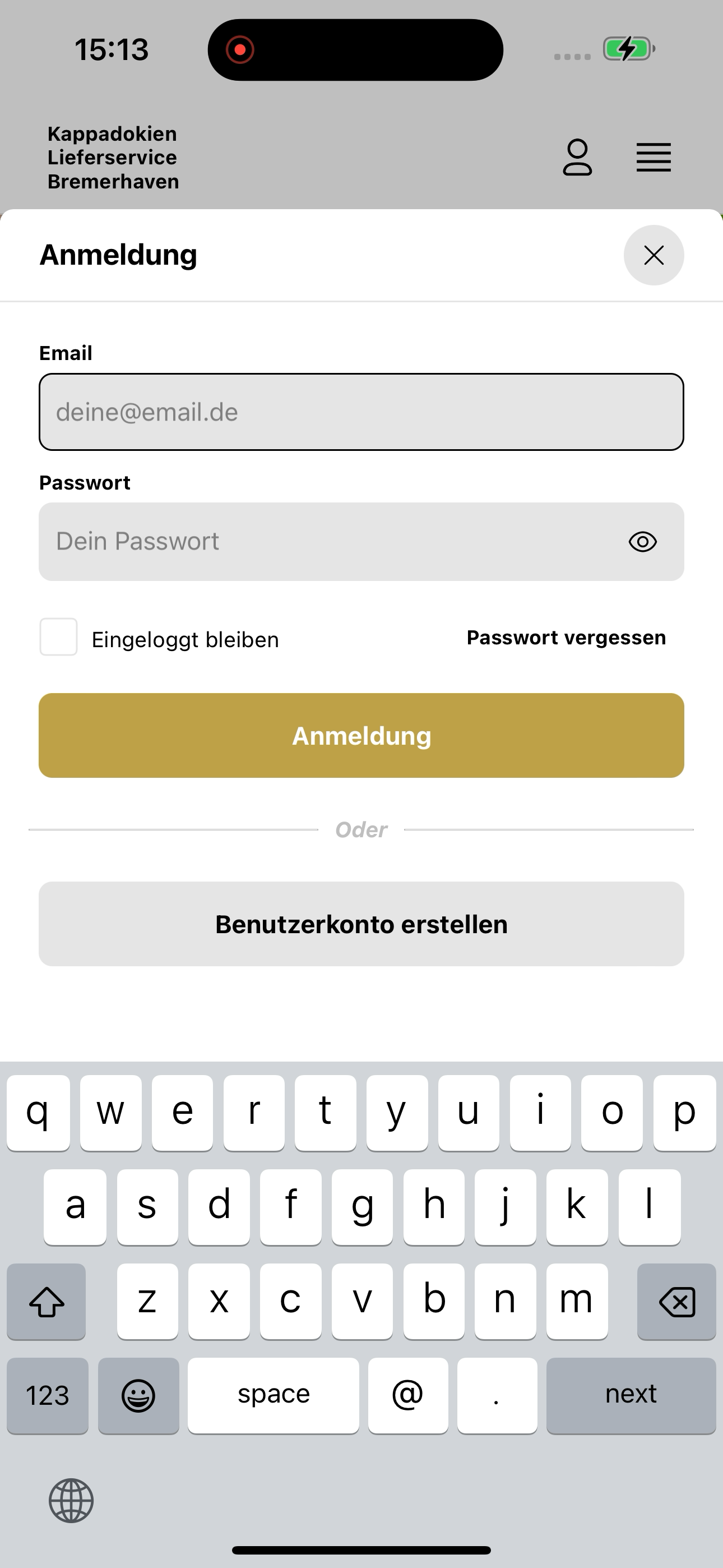 Kappadokien Lieferservice screenshot 4