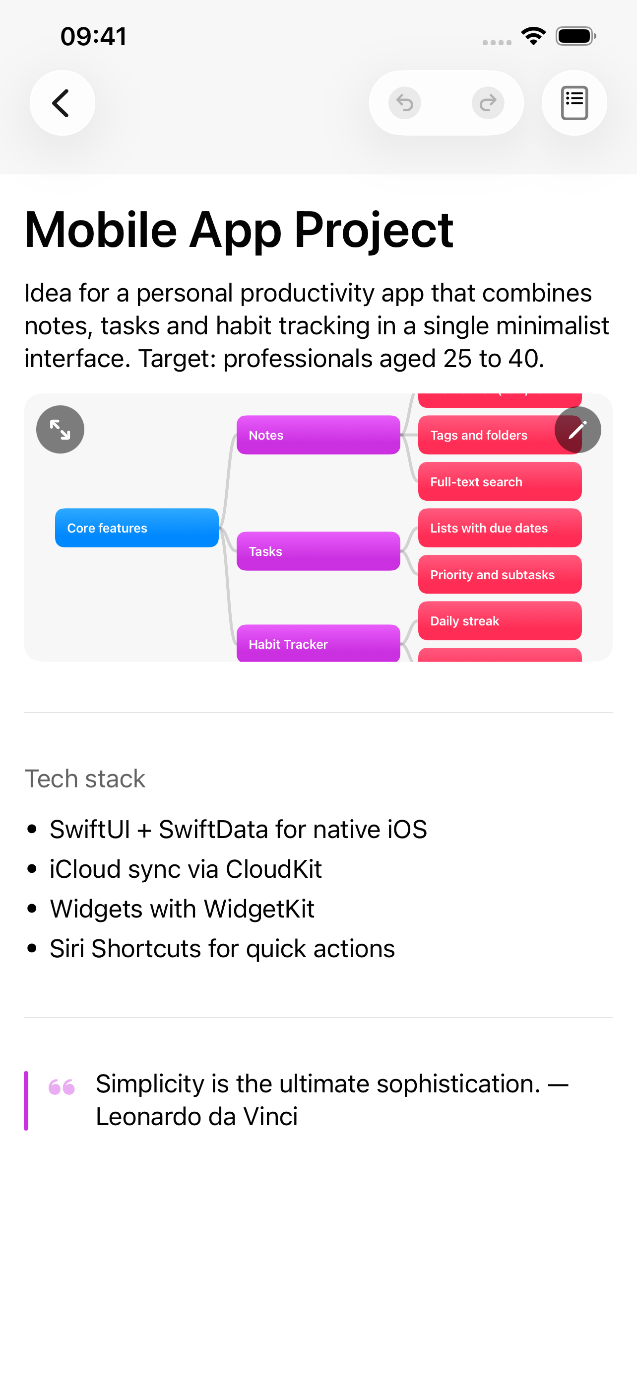 NoteBrain screenshot 3