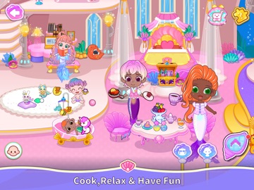 Bobo Mermaid Ocean Playhouse iPad screenshot