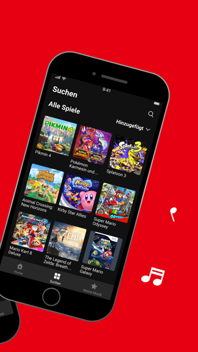 Nintendo Music App-Screenshot