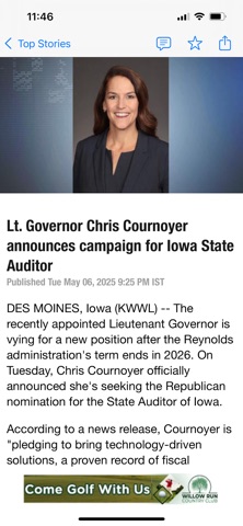 KWWL News 7 iPhone screenshot