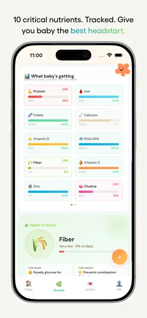 Little Baby Nutrition Tracker screenshot 2