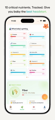 Little Baby Nutrition Tracker screenshot