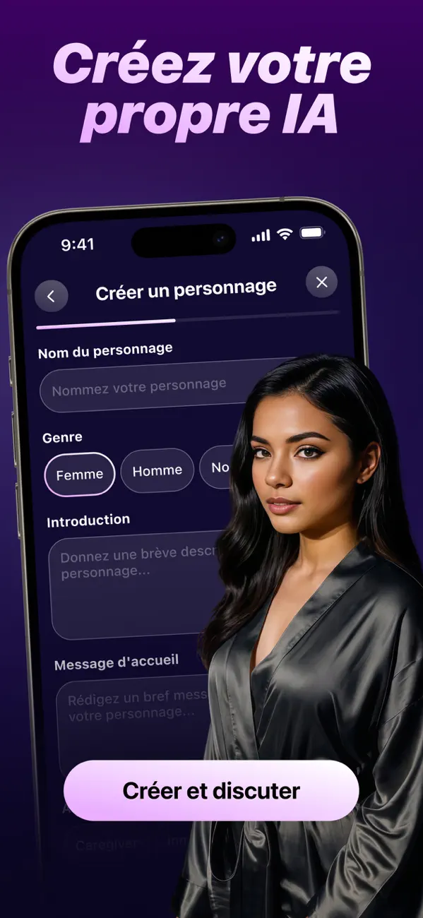 Screenshot #3 pour ChaChat: Сhatbot d'amour IA