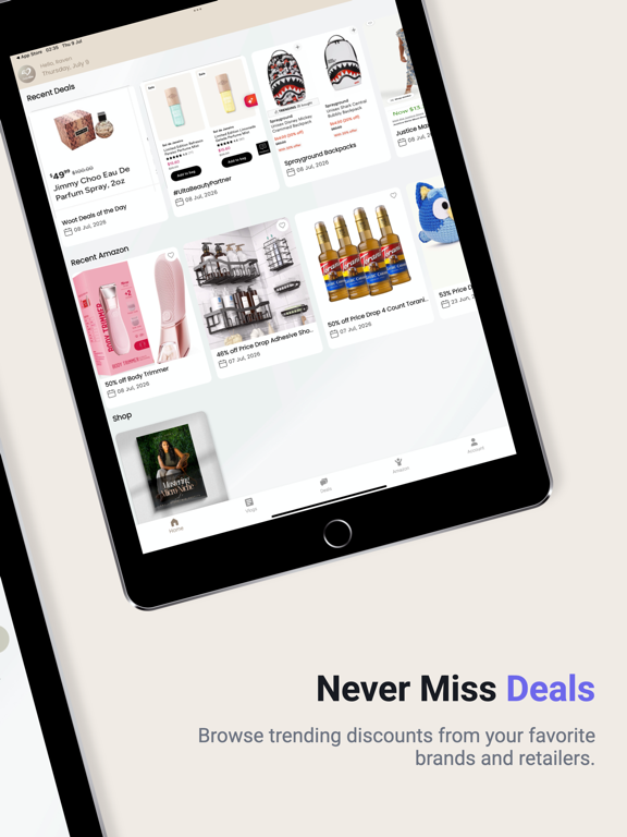 Dollar Diva iPad screenshot
