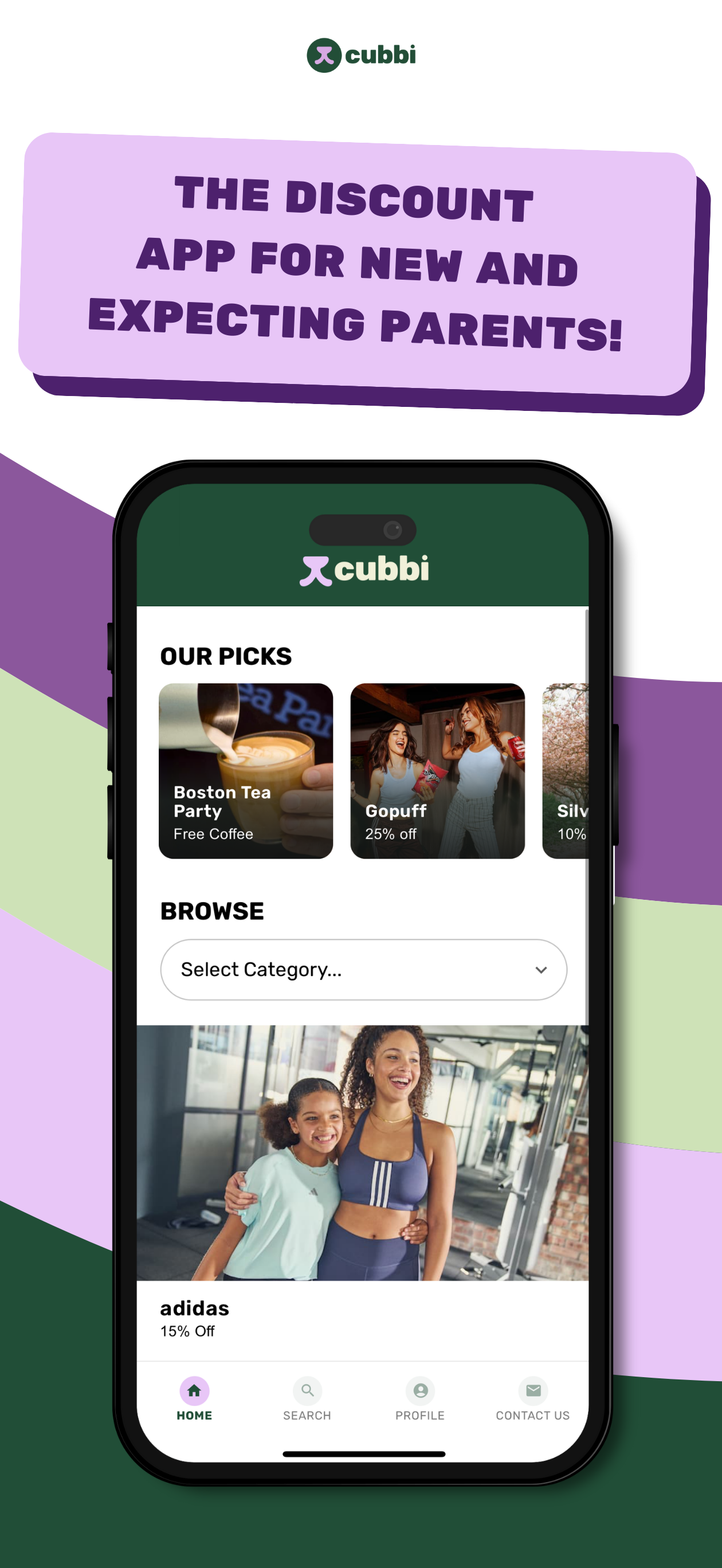Cubbi: New Parent Discounts