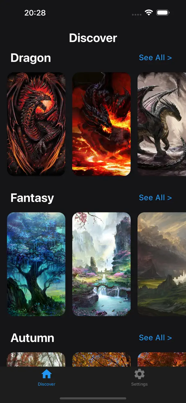 Screenshot #2 pour Moving Wallpapers HD: WallPics
