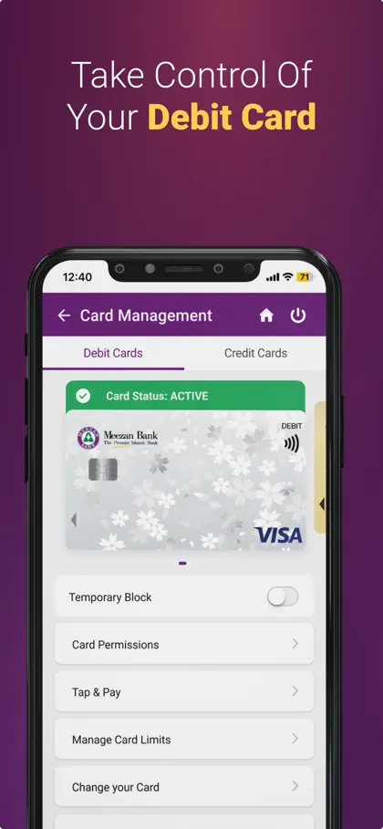 Screenshot 6 di 6 di Meezan Mobile App