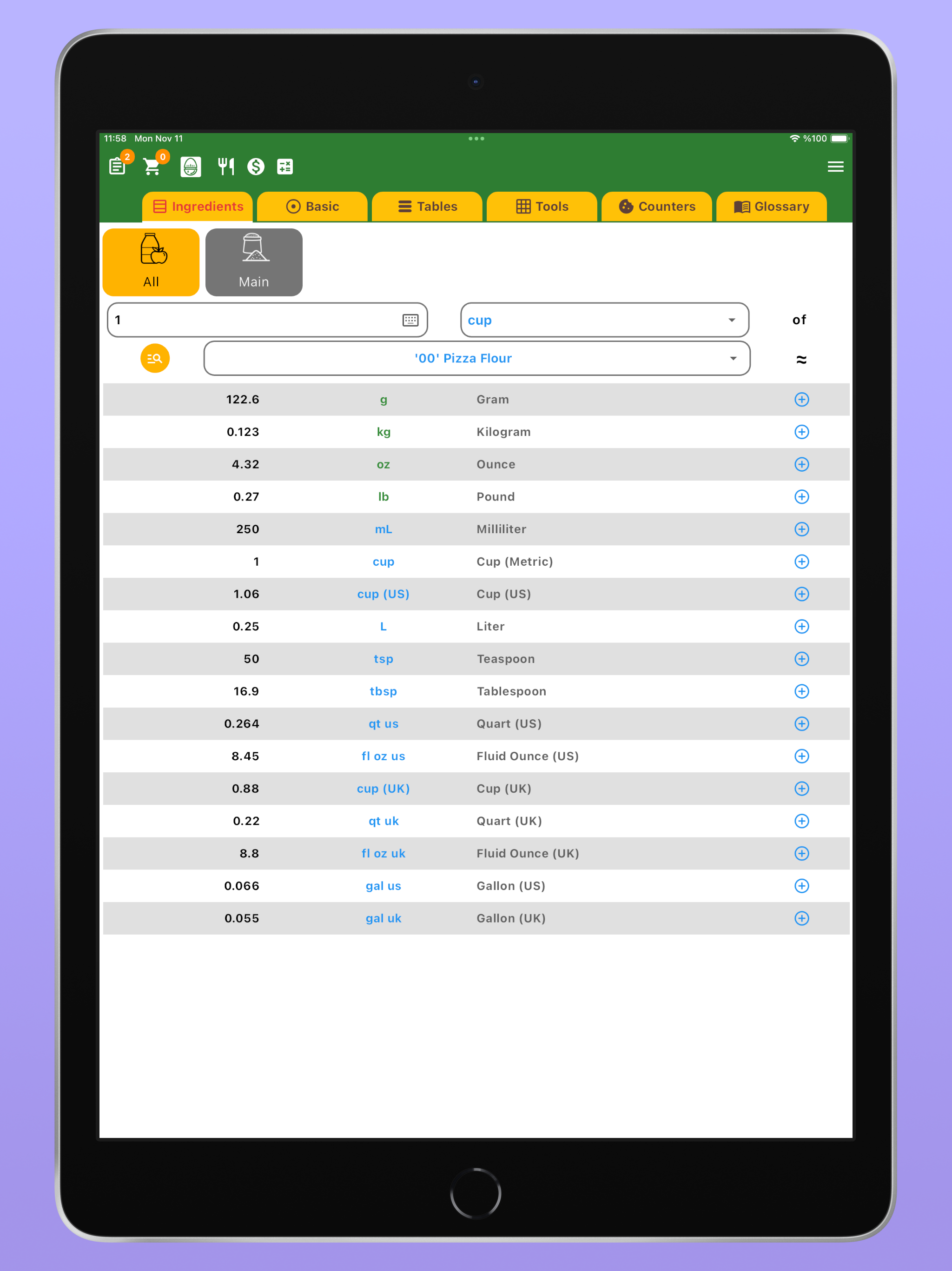 Cooking Converter Plus screenshot 9